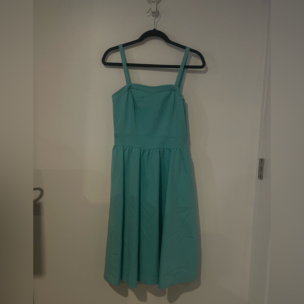 Eccoci Teal Sleeveless Dress Sz 0 b115